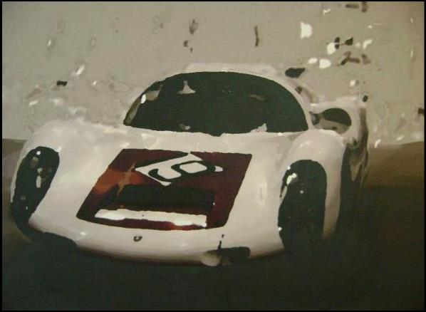 Porsche 906 Artwork by Climms - Artist on Classic Cars and Landscapes
